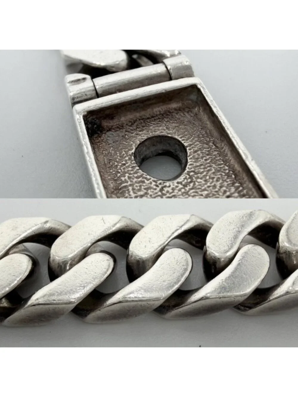 Hermes Bracelet Brookserie MM Star 925 Sterling Silver
